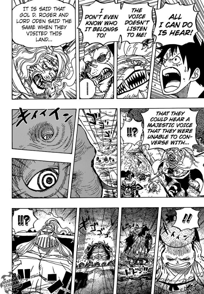 One Piece chapter 1085: Why does Imu have ringed eyes like Mihawk and  Zunisha?