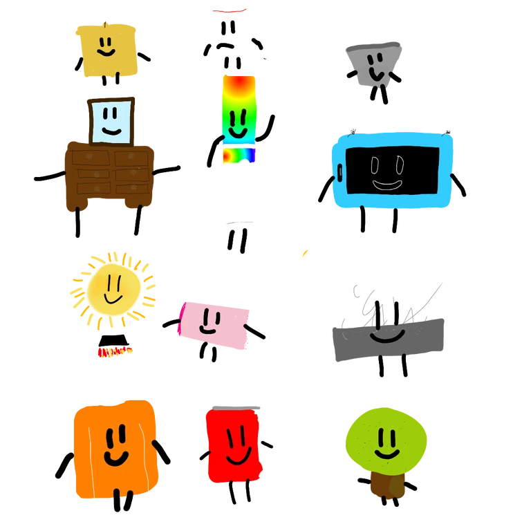 This is the real first object show art I made Fandom