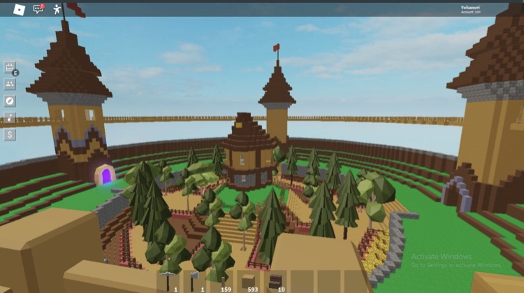 Skyblock Roblox Castle