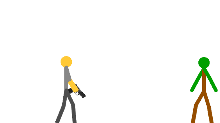 stickman with gun gif