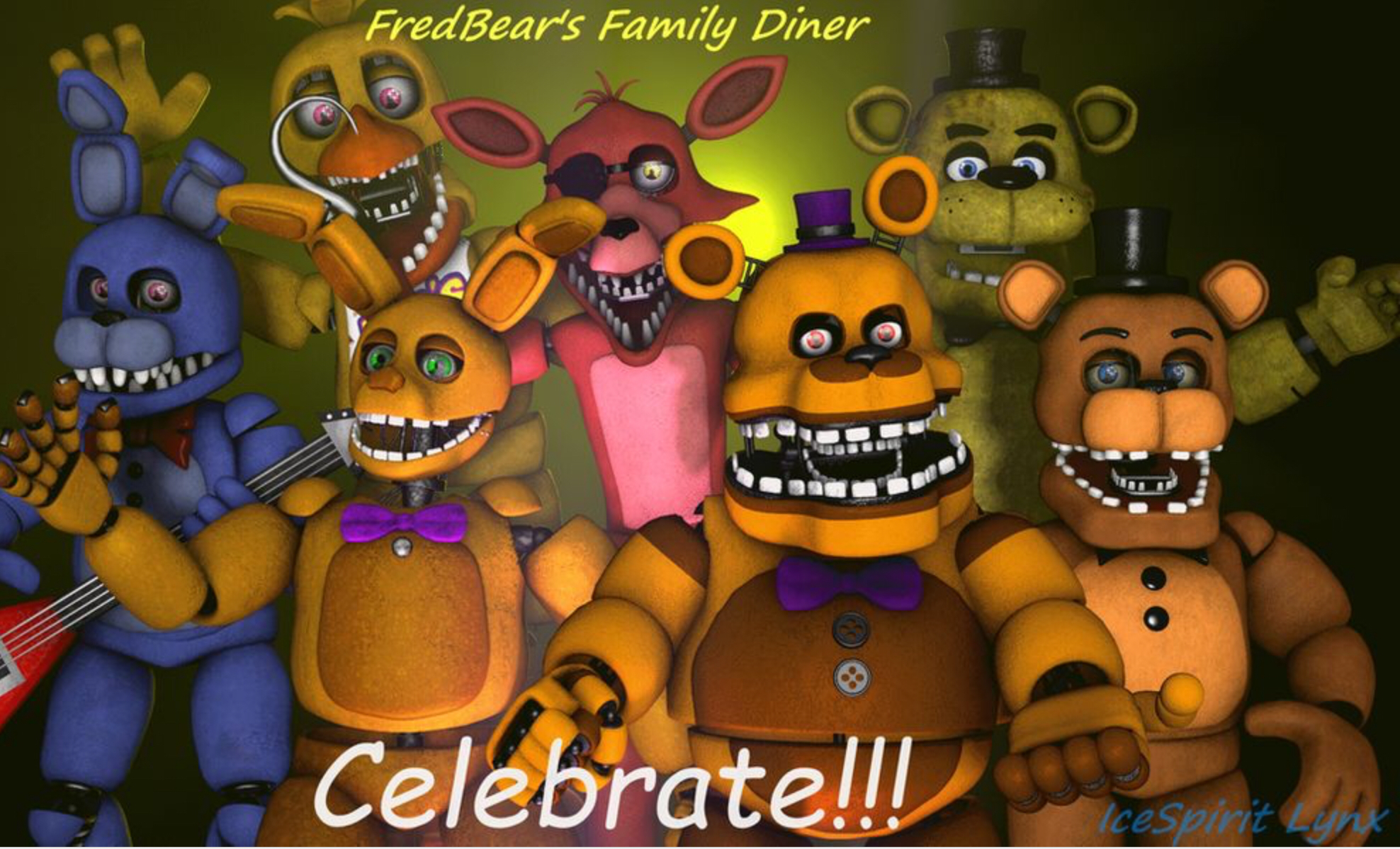 Need a Fredbear Voice from Fredbears Family diner : r/RecordThisForFree