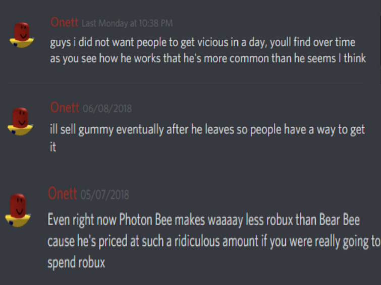 My Problem With Genders And Bees Fandom - onett roblox discord