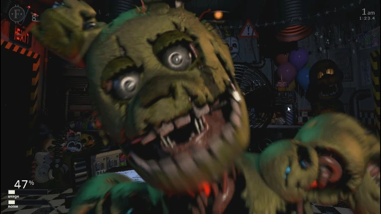 Ultimate Custom Night - Springtrap Jumpscare