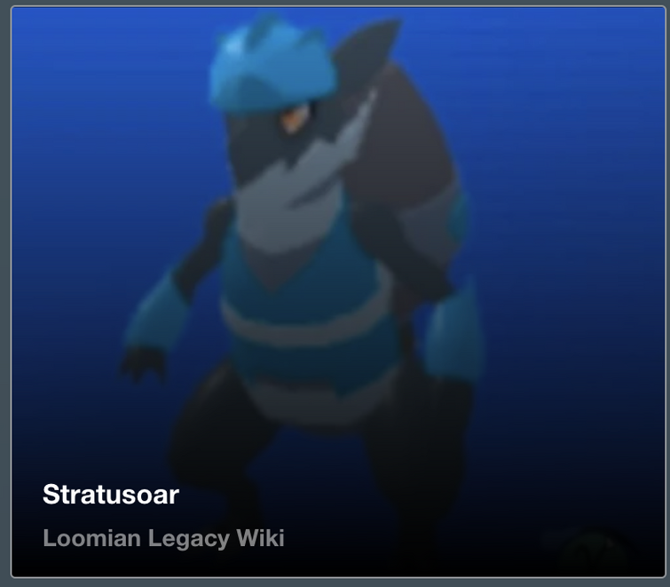 Stratusoar, Loomian Legacy Wiki