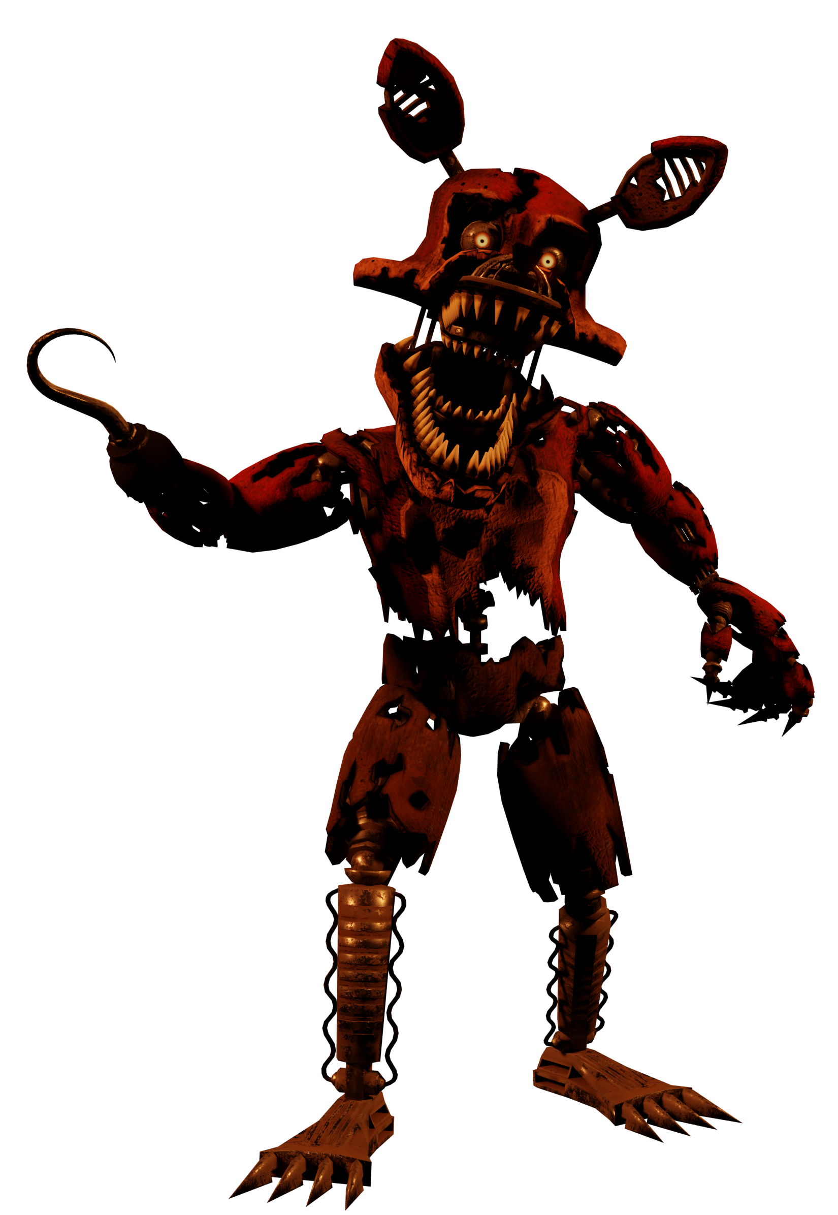 Fnaf Nightmare Foxy Fanart