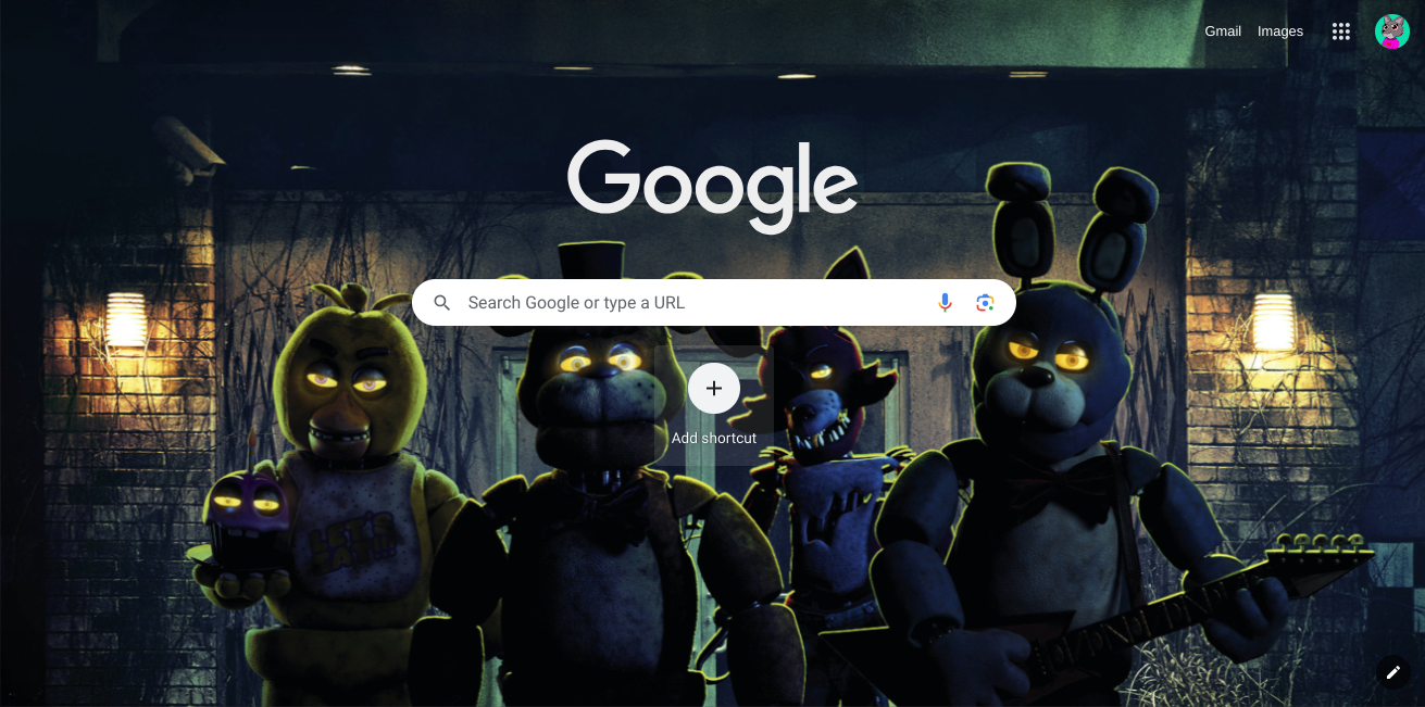 FNAF Google Chrome Theme