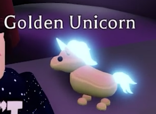 Mega Golden Unicorn Adopt Me - roblox adopt me neon golden unicorn