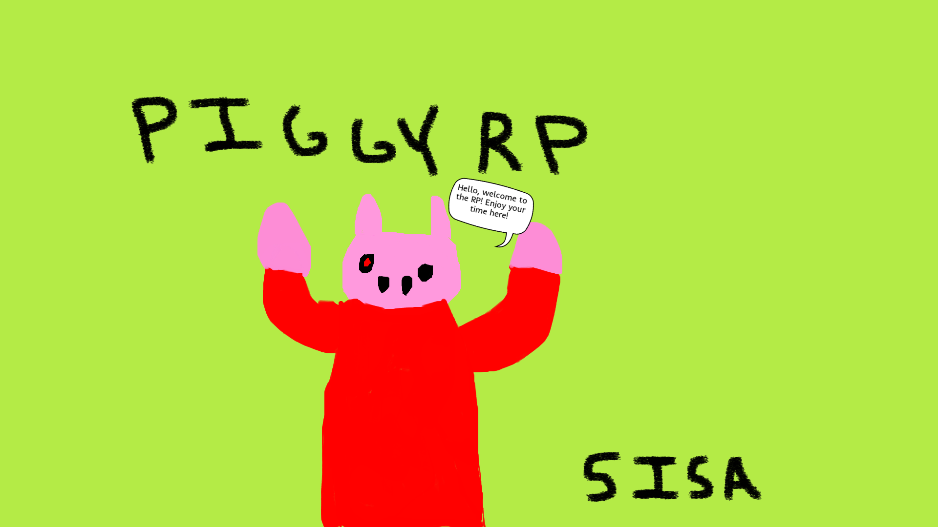 Fanart Contest Fandom - roblox drawing piggy piggy fan art piggy