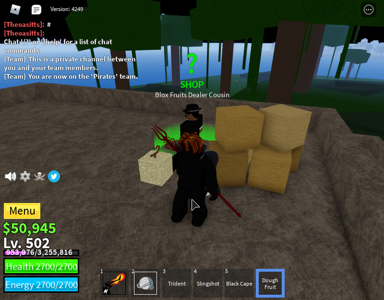 I just got dough of the blox fruit dealers cousin should I save it