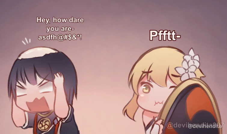 Bald Scaramouche Because I Said So Non Of The Art Is Mine Fandom