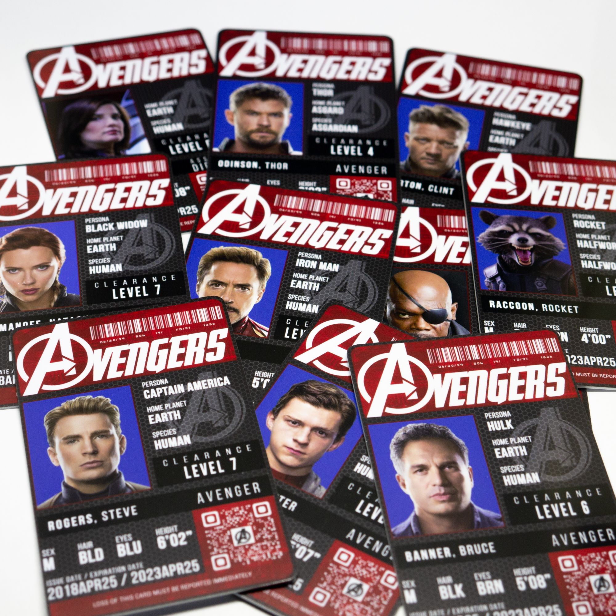 Avengers ID Cards Fandom