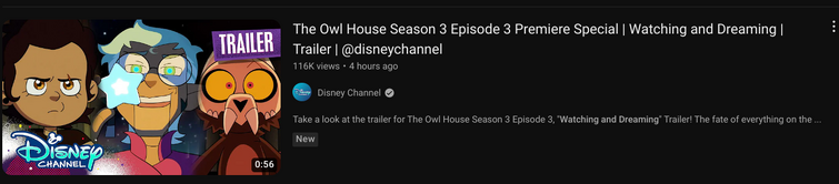 The Owl House Season 3 Episode 3 Premiere Special, Watching and Dreaming, Trailer