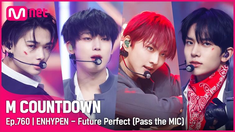 [ENHYPEN - Future Perfect (Pass the MIC)] Comeback Stage | #엠카운트다운 EP.760 | Mnet 220707 방송