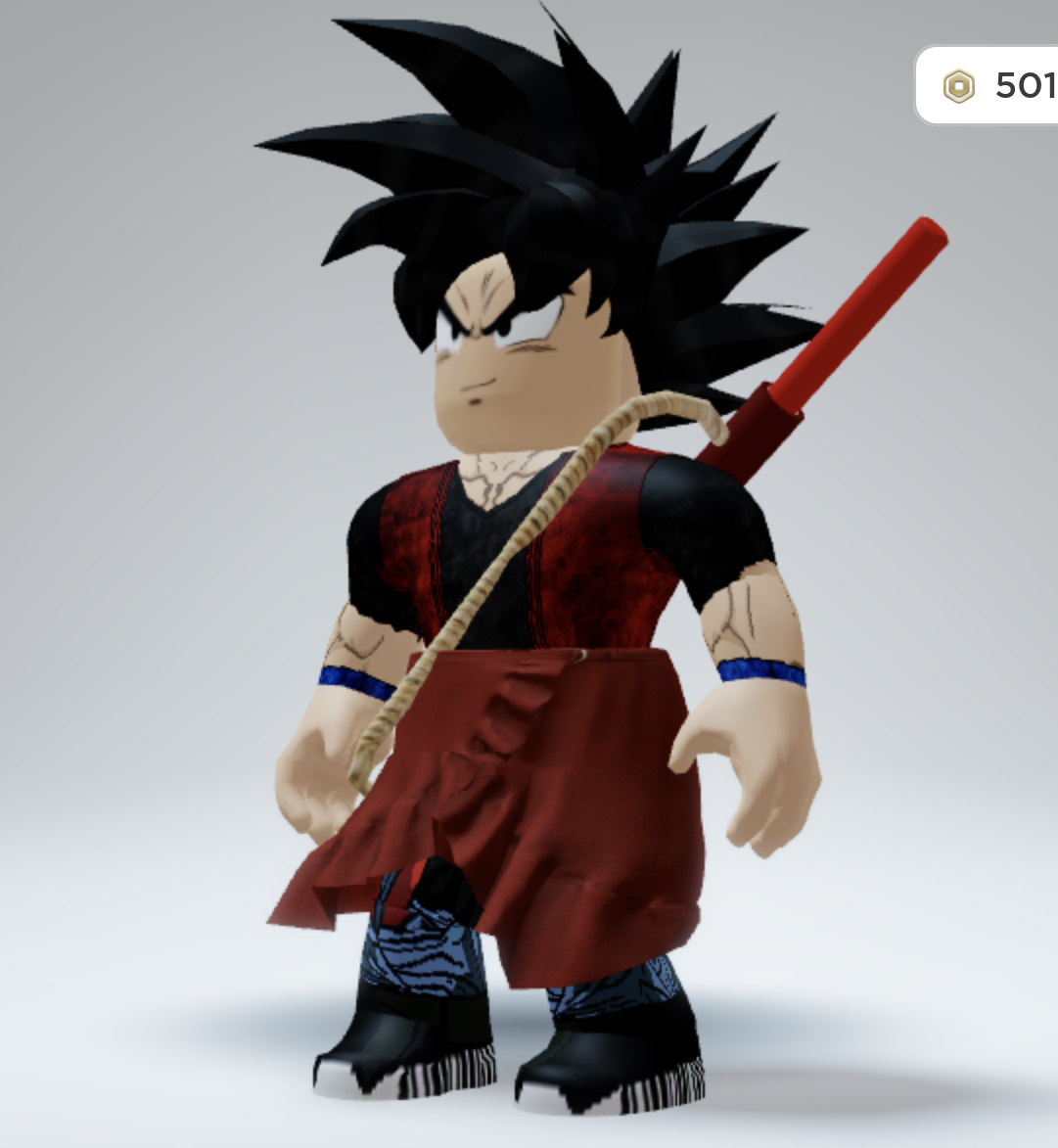 This is the closest I could get to making a Xeno Goku roblox | Fandom