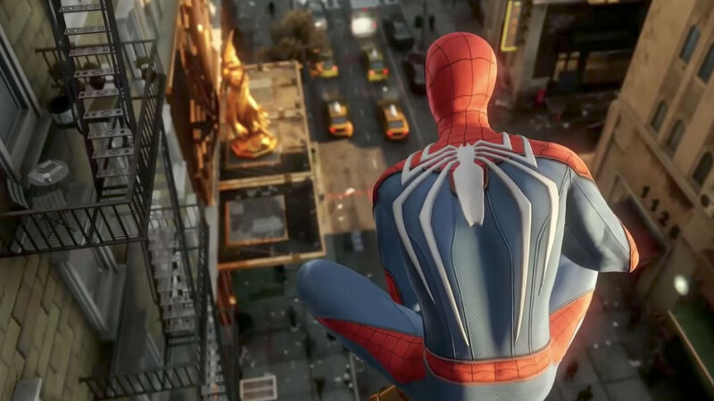 Spider-Man PS4 Gameplay Debuts