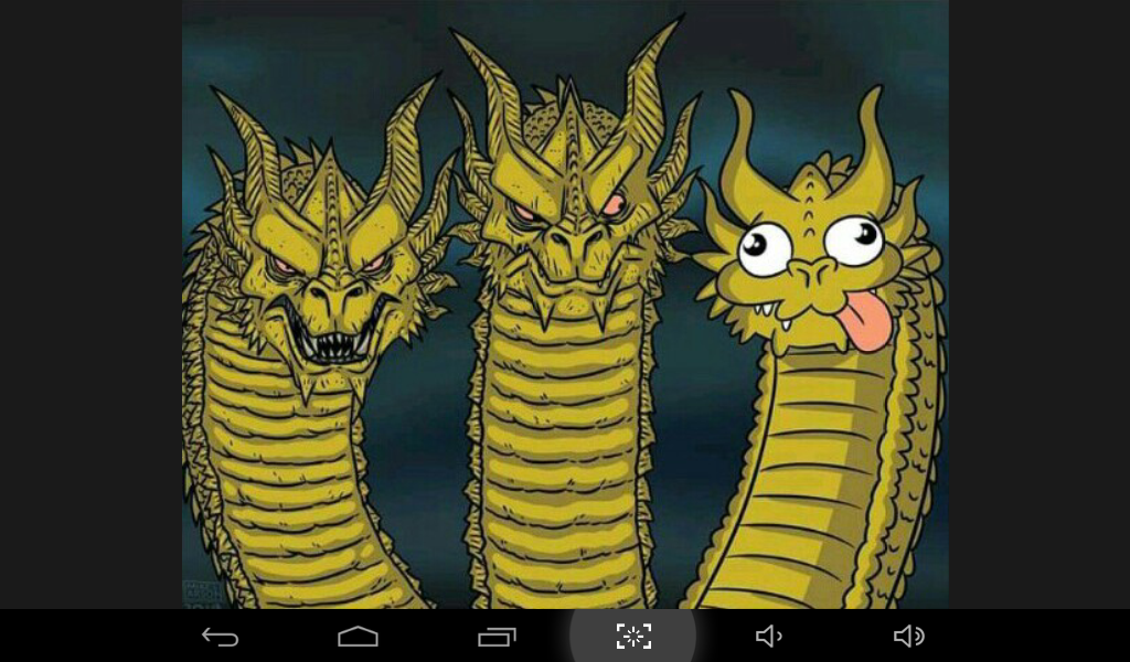 Jaja a King Ghidorah le falla una cabeza ? | Fandom