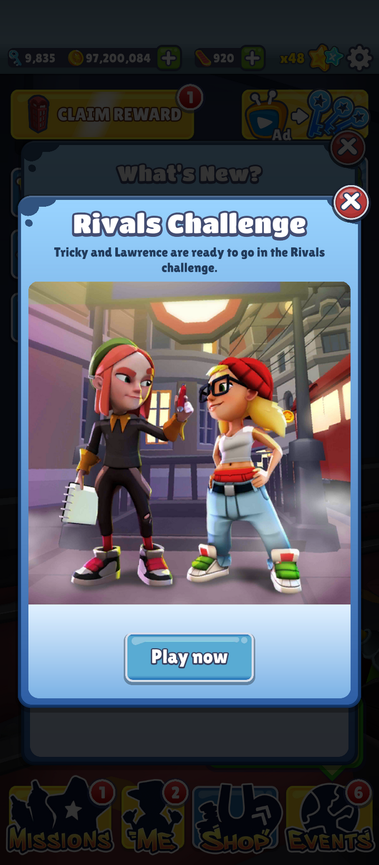 Subway Surfers Next Update - London 2023