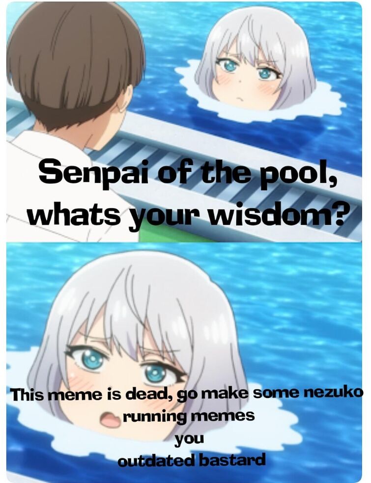 Senpai of the Pool