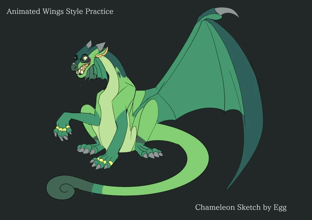 Style Practice Animated Wings Fandom