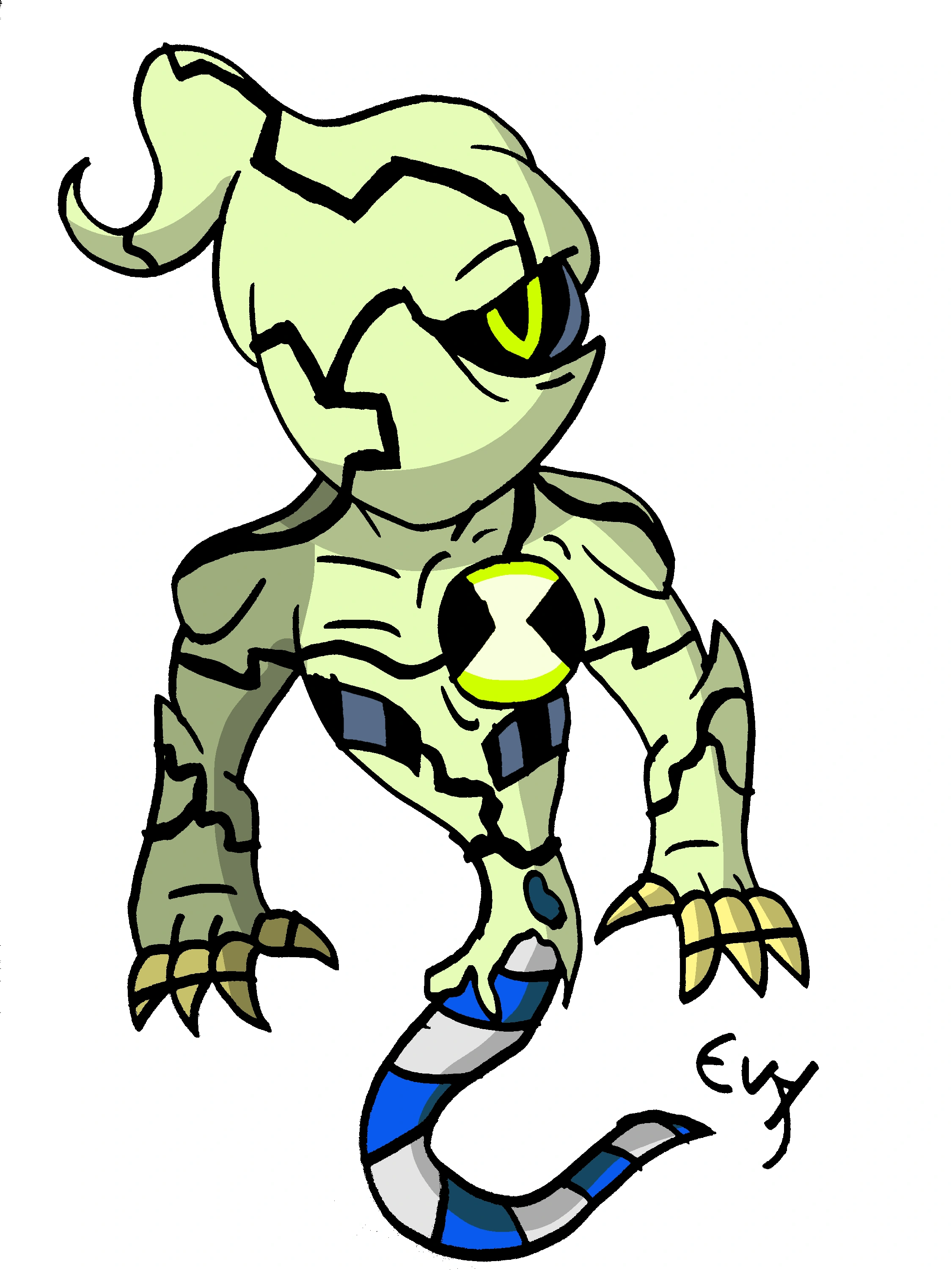 My drawing of Ghostfreak | Fandom