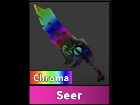 Chroma Seer Knife, Trade Roblox Murder Mystery 2 (MM2) Items