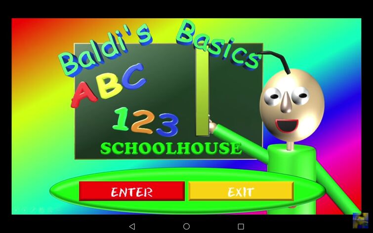 Welcome to Baldi's Basics in Education and Learning! That's me! // BALDI'S  BASICS : r/BaldisBasicsEdu