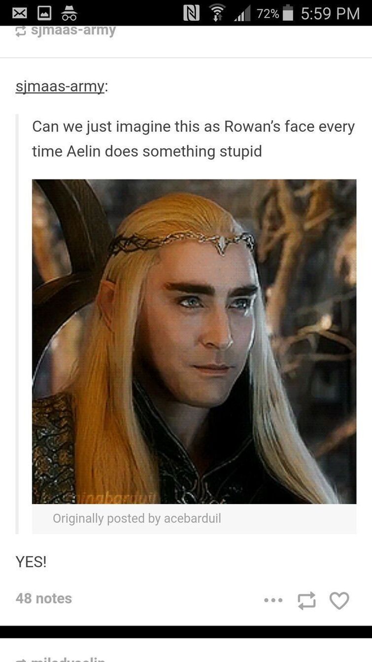 thranduil meme