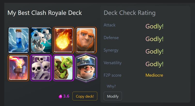 Rate my deck