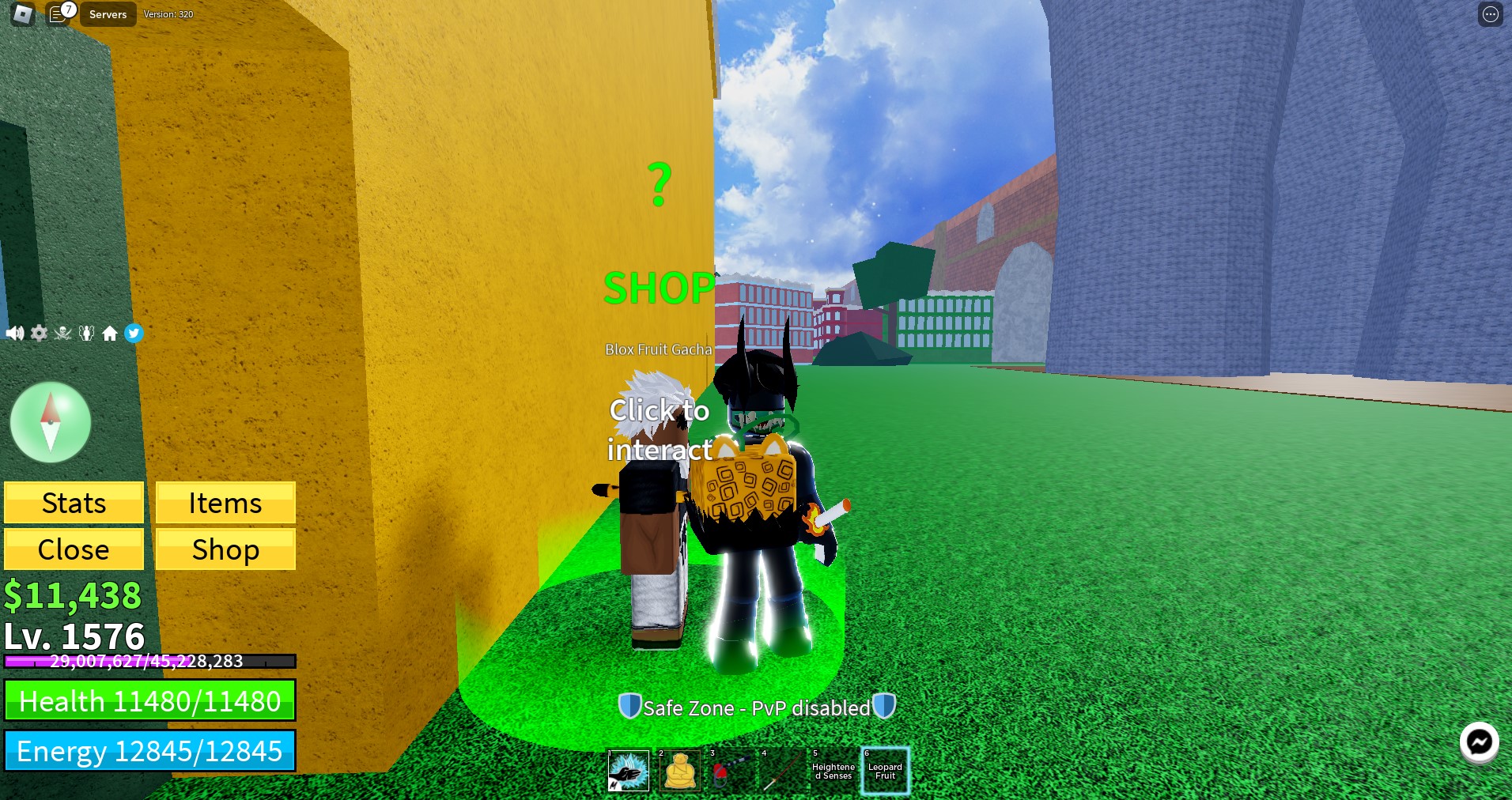 Blox Fruits Account level 2200 MAX