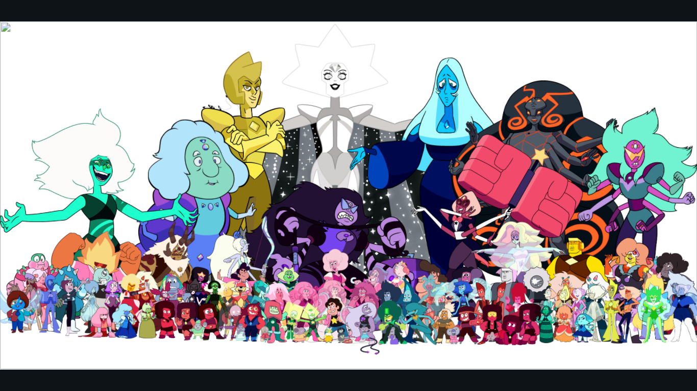 ALL GEMS FROM STEVEN UNIVERSE 