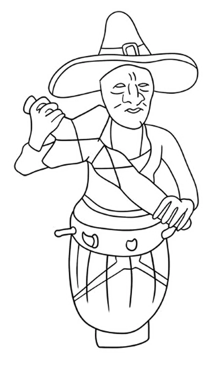 Granny Horror Game Coloring Pages