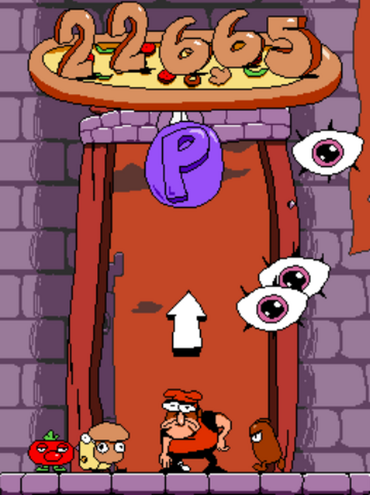 The Crumbling Tower of Pizza - A Level I Remade in Pizza Tower