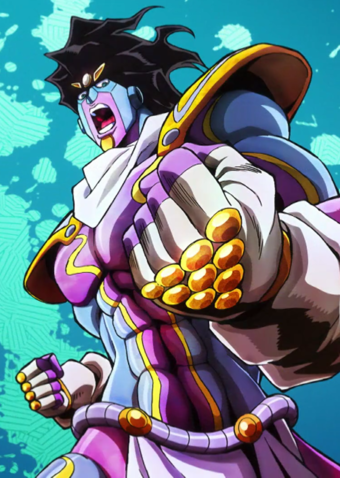 Star Platinum The World Reworked Fandom - star platinum the world face roblox