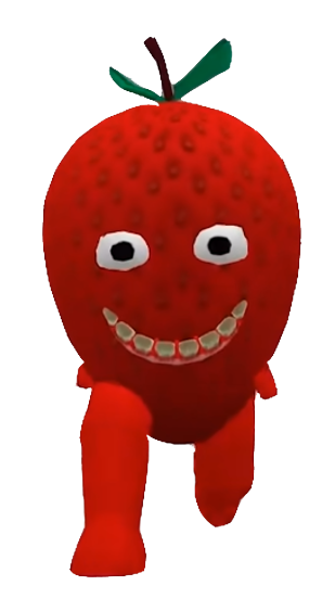 Sammy The Strawberry Fandom - eat your veggies roblox