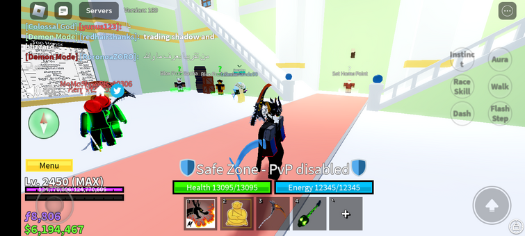 Hacking 3 Blox Fruits Accounts.. 