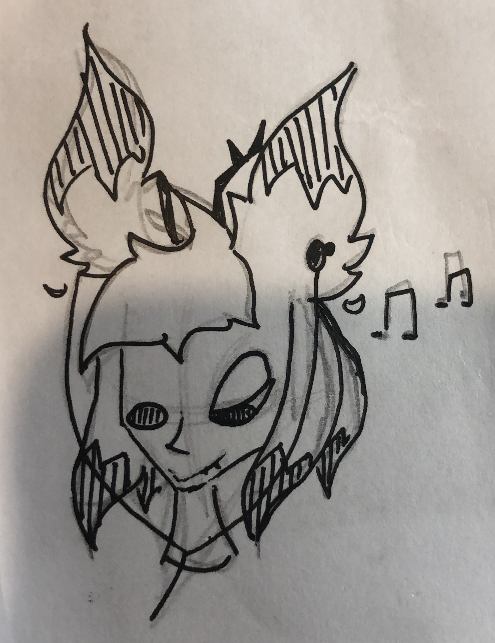 little alastor listening to music | Fandom