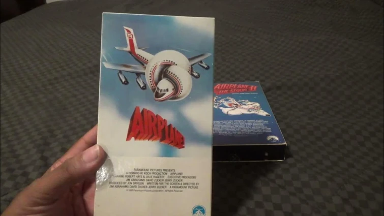 TBT: Airplane Double Feature VHS 60fps