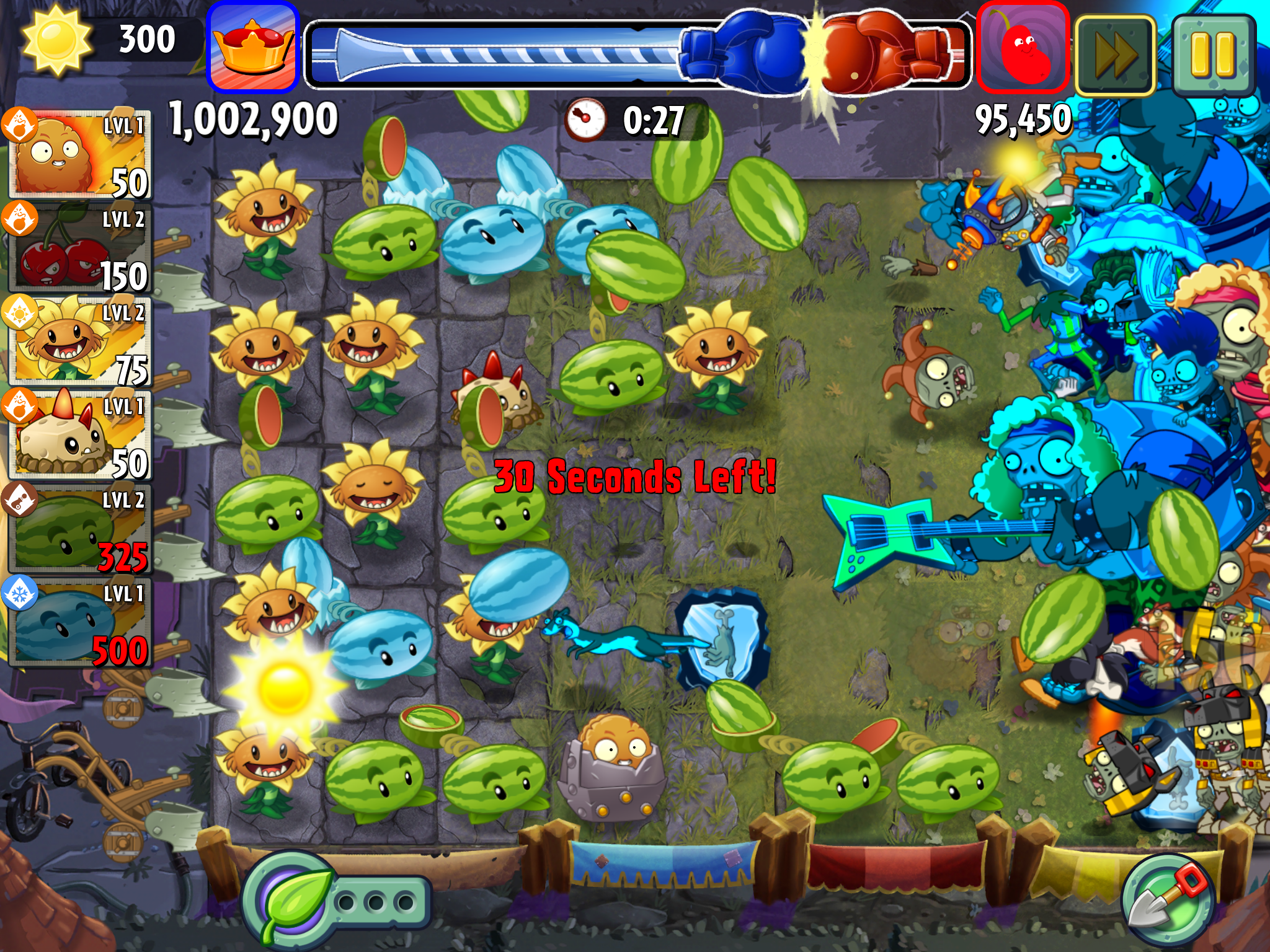 what would you do if a level spams this combo at you? : r/PlantsVSZombies