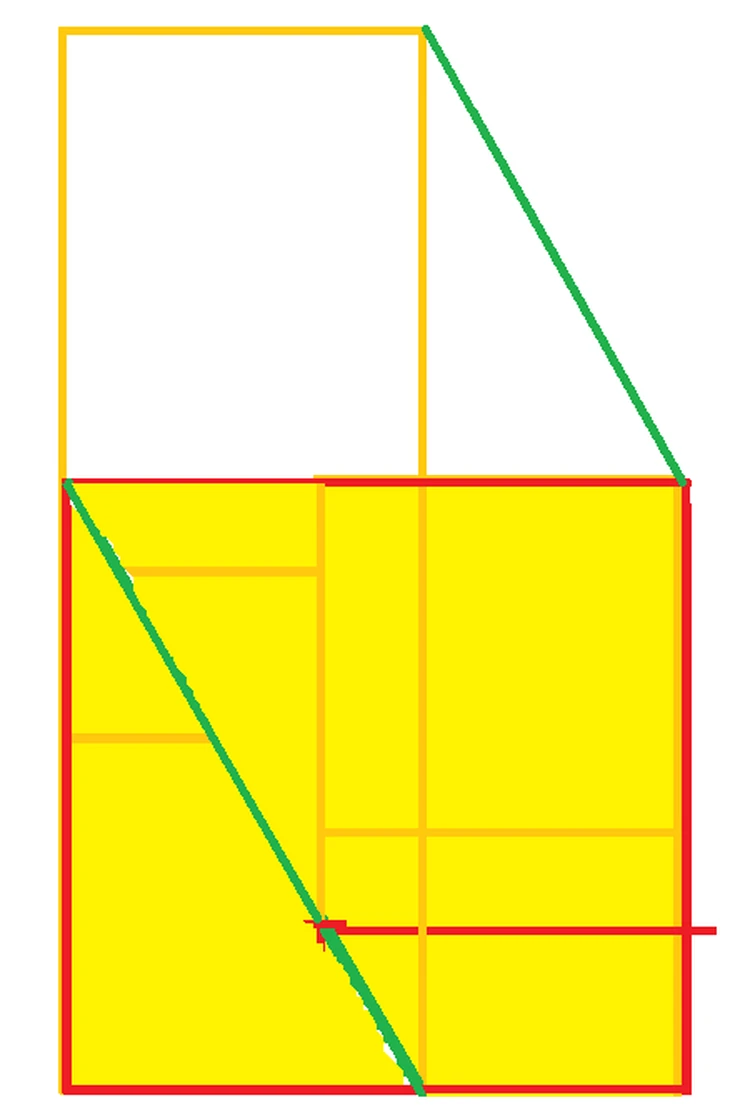 square forms for numberblocks 2 and 3, that are exact lengths ...