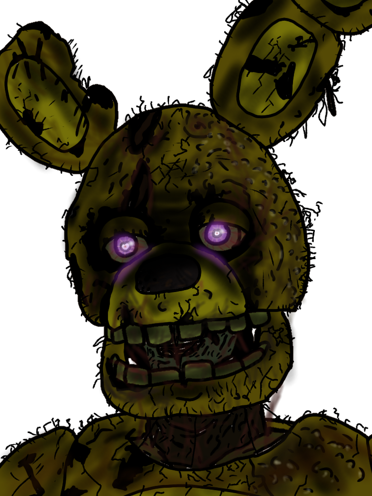 My Springtrap design for FNAF 2 The Movie! ) Fandom