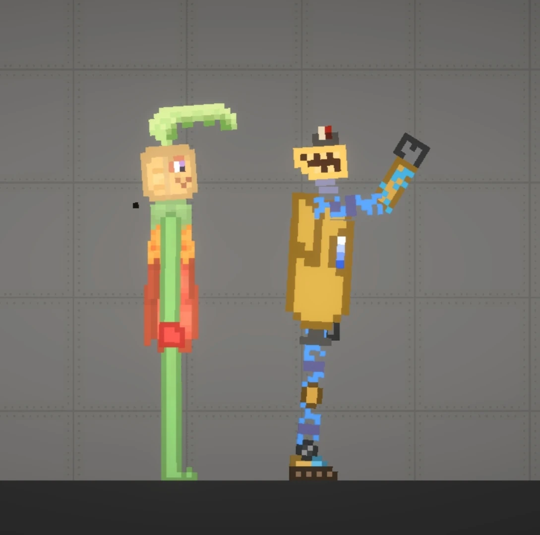 Edamimi and Wubbox in Melon Playground Mod Fandom