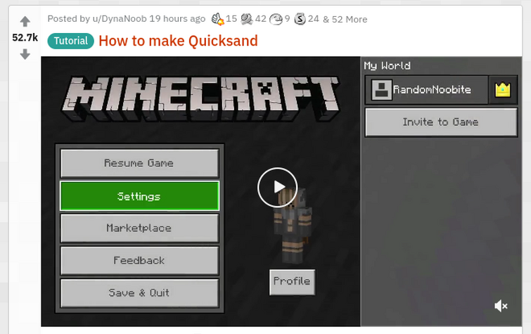 Is there any way i can save my account? : r/Minecraft