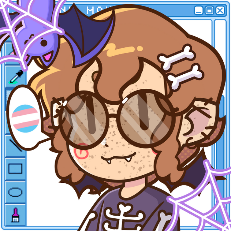 oh monstrous, oh monstrous — [image description: a picrew (this