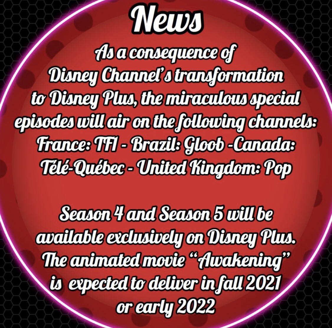 New Spoilers Miraculous Is Gonna Be On Disney Plus Fandom