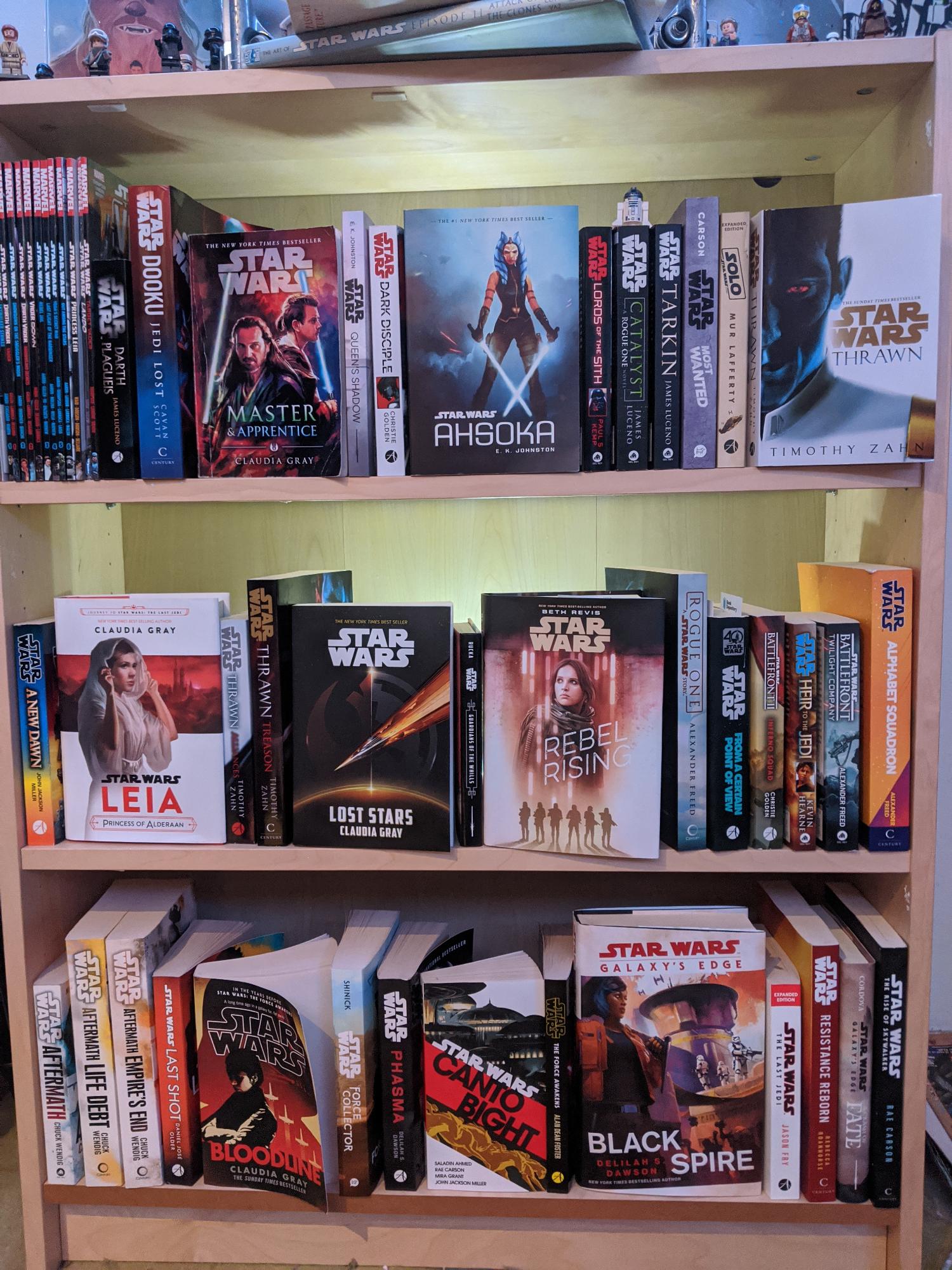 star wars legends book collection
