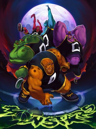 The monstars vs the goon squad (space jam vs space jam 2 a new legacy ...