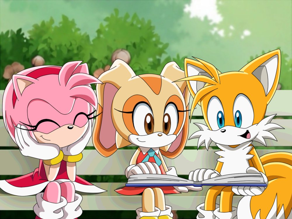 sonic x tails and cream