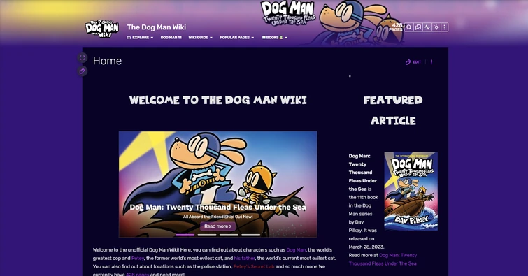 New Dog Man Wiki Background | Fandom