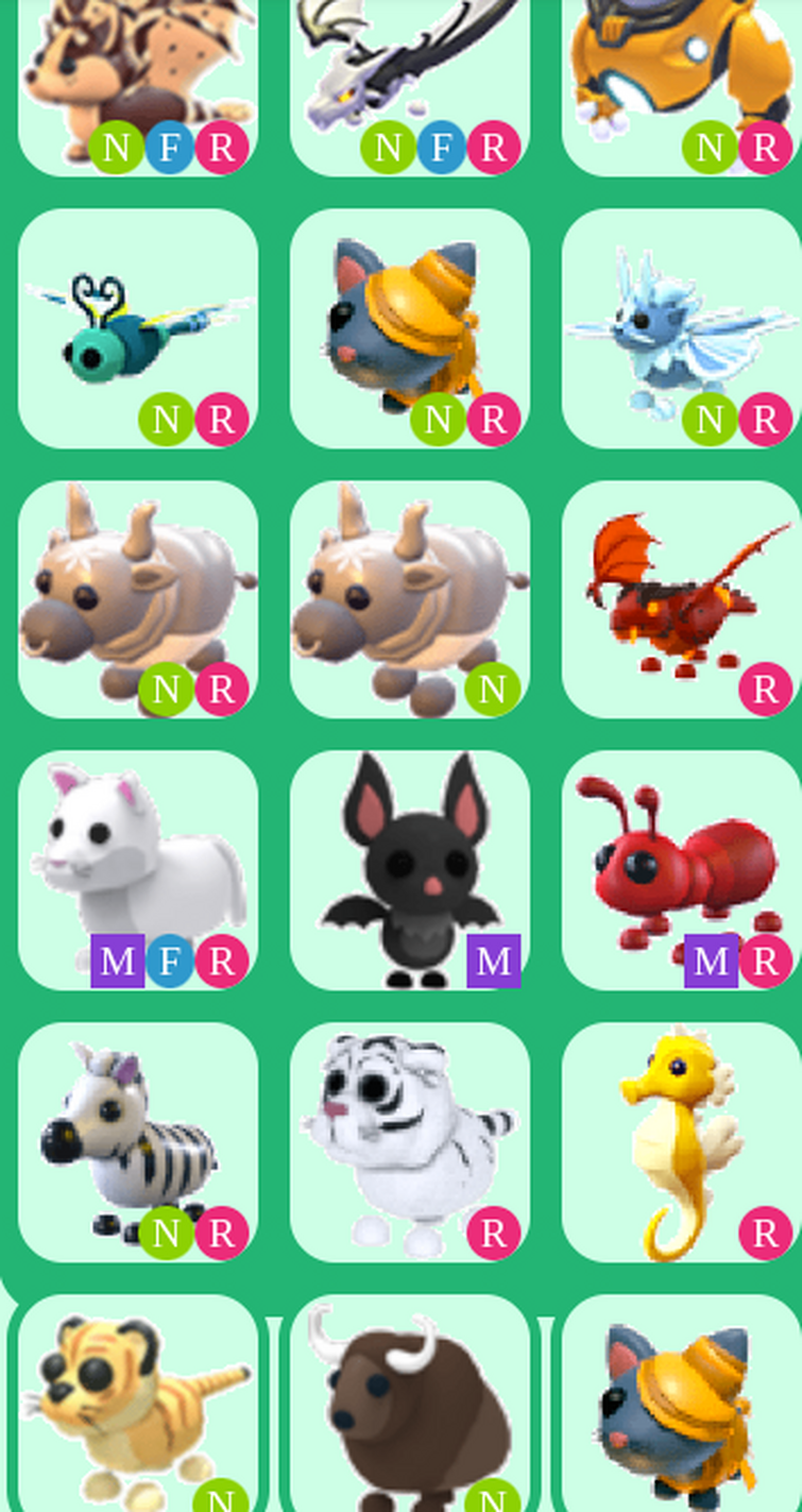 I traded the TOP 7 PREPPY Pets in Adopt Me! 