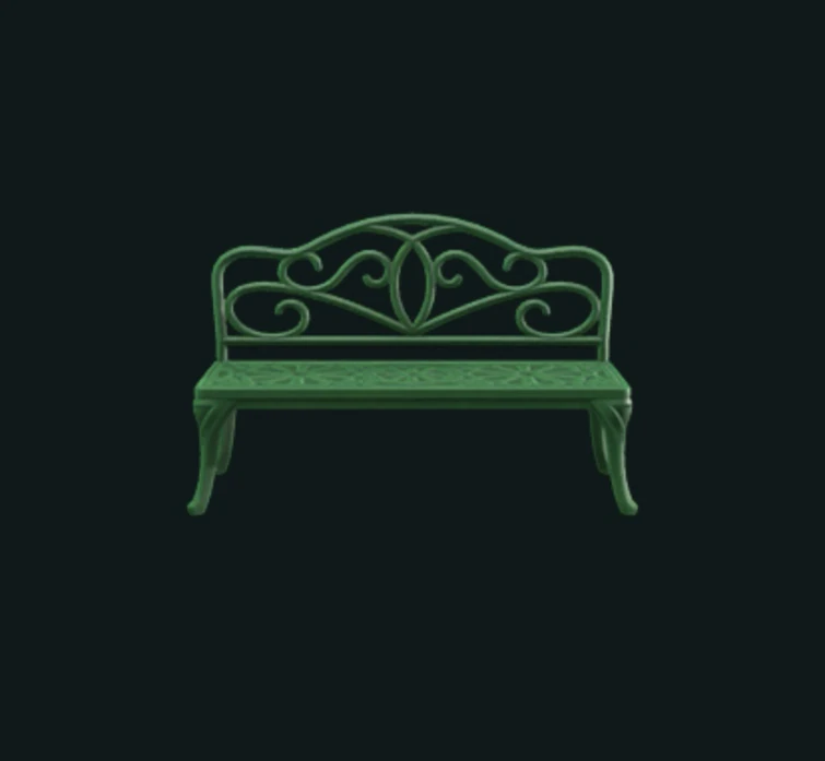 How To Get The Iron Garden Bench Animal Crossing Garden Design Ideas